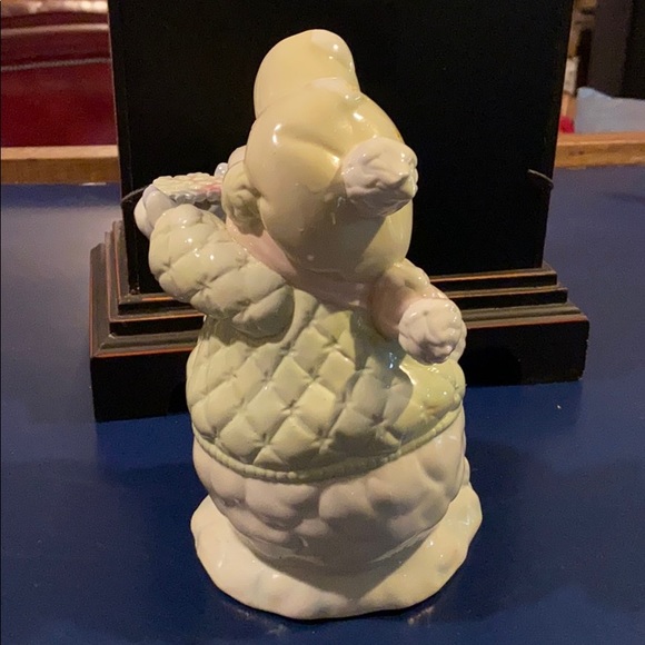 Ceramic snowman - Picture 2 of 2